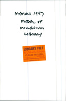 Model of Millenium Library - Vintage Photograph