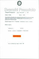 Volvo Cars in Bangkok, Thailand. - Vintage Photograph