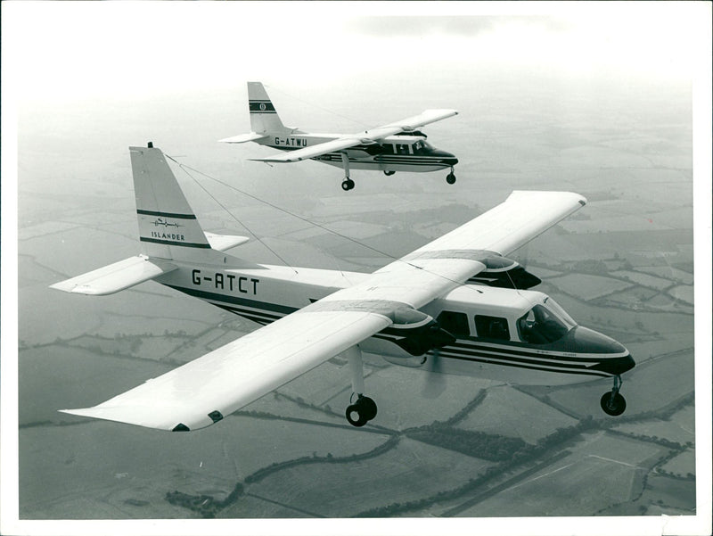 Airplane: Islander - Vintage Photograph