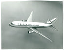 Model of Boeing 767 in China Airlines painting - Vintage Photograph