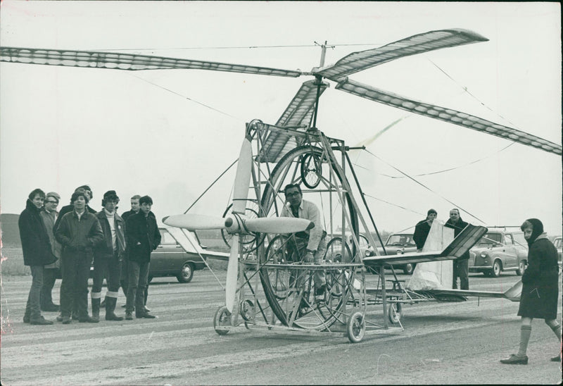 Old aircraft models - Vintage Photograph