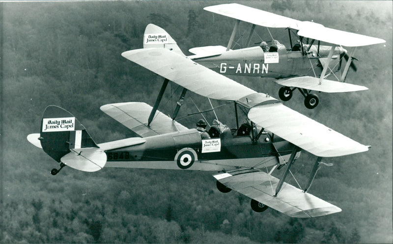 Old aircraft models - Vintage Photograph