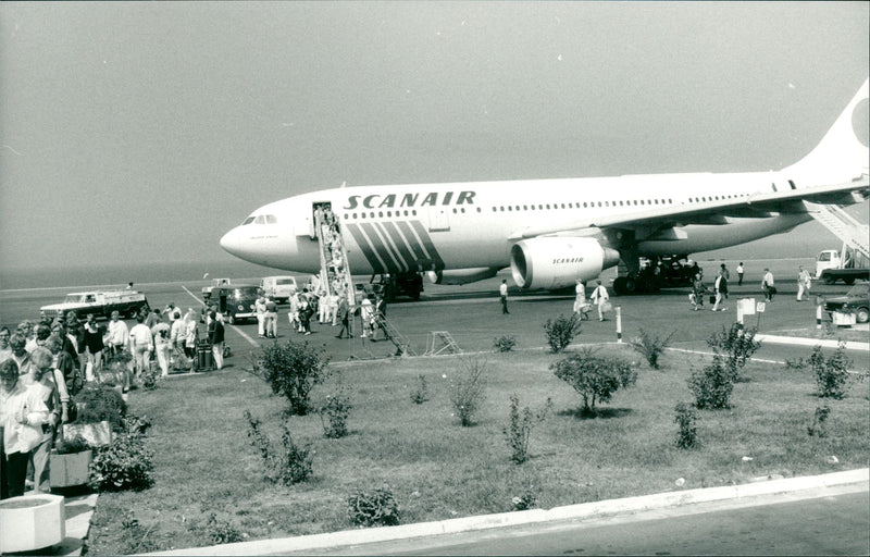 Charter Flights - Vintage Photograph