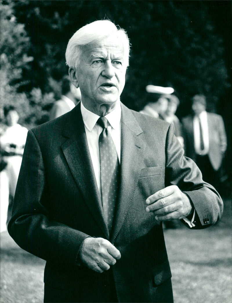 Richard von Weizsäcker - Vintage Photograph