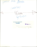 John-Olle Persson - Vintage Photograph