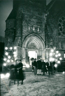 Midnight Christmas Christmas - Vintage Photograph