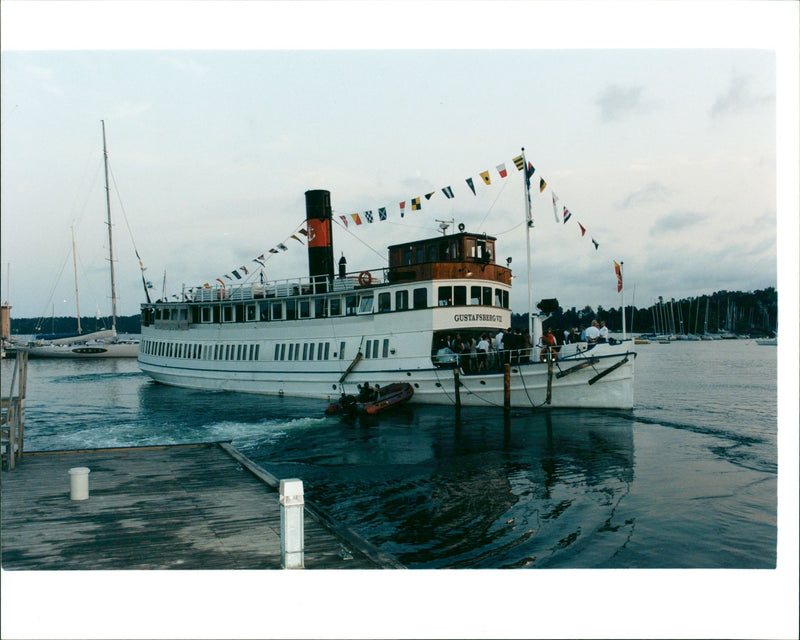 Archipelago boats - Vintage Photograph