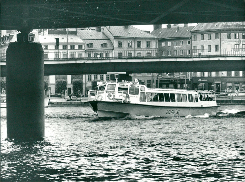 Archipelago boats - Vintage Photograph