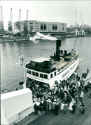 Archipelago boats - Vintage Photograph