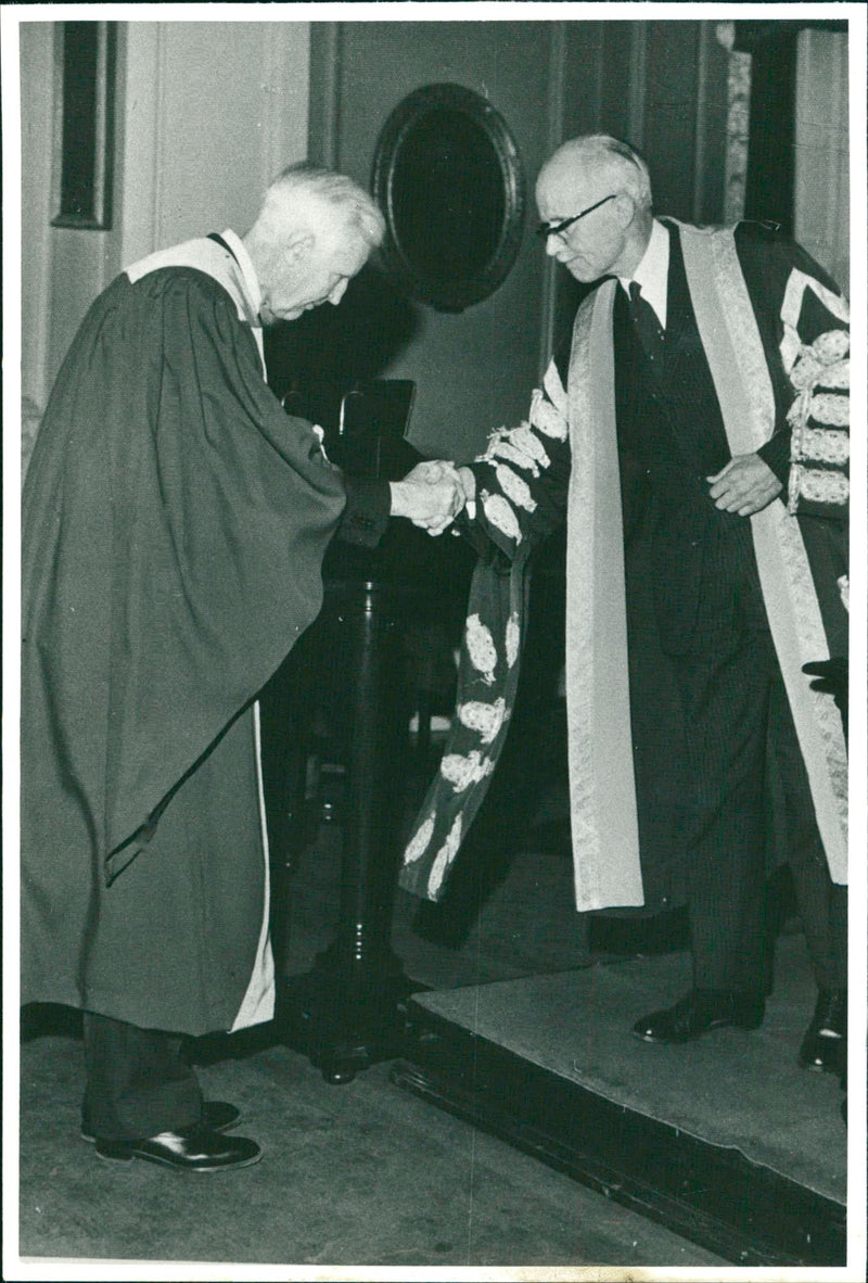 Professor Philip Sandblom - Vintage Photograph