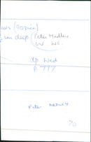 Peter Medley - Vintage Photograph