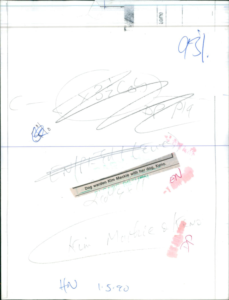 Kim Mackie - Vintage Photograph