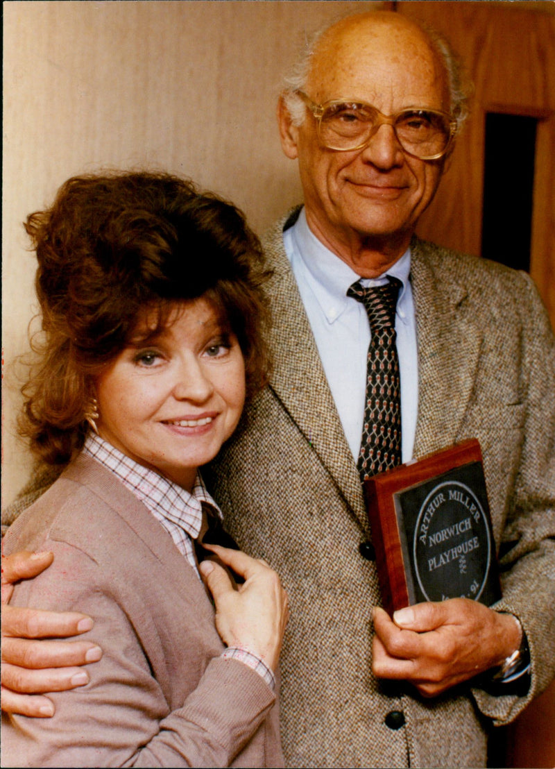 Arthur Miller and Prescilla Suares - Vintage Photograph