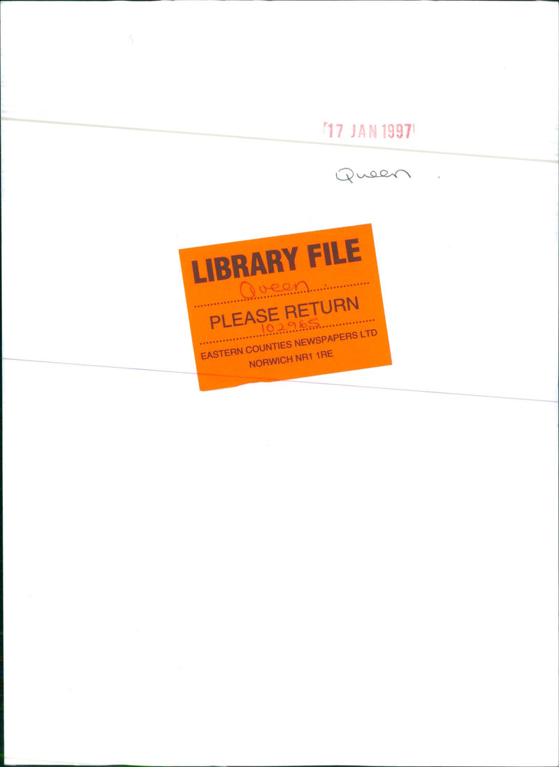 Queen - Vintage Photograph