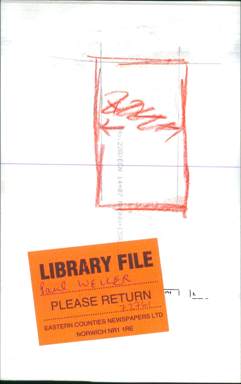 Paul Weller in concert - Vintage Photograph