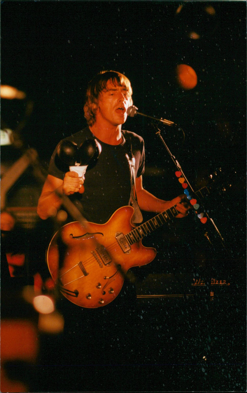 Paul Weller in concert - Vintage Photograph