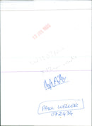 Paul Weller in concert - Vintage Photograph