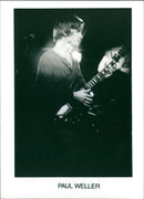 Paul Weller in concert - Vintage Photograph