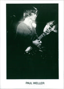 Paul Weller in concert - Vintage Photograph