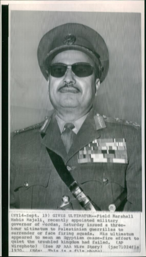 Field Marshal Habis Majali - Vintage Photograph