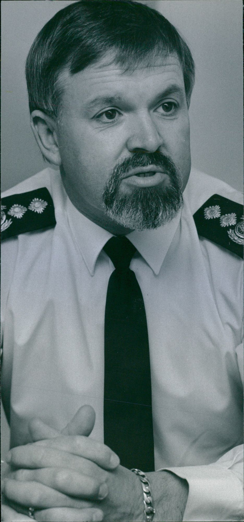 Michael Willis Portrait in Uniform - Vintage Photograph