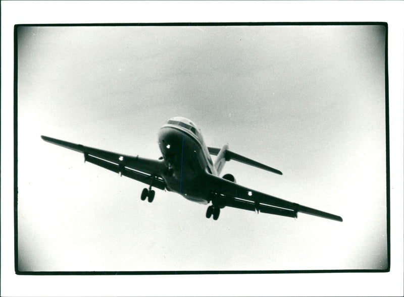 Flyg Fokker - Vintage Photograph