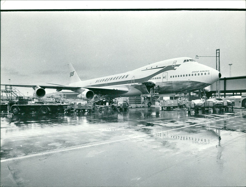 Flyg Fokker - Vintage Photograph