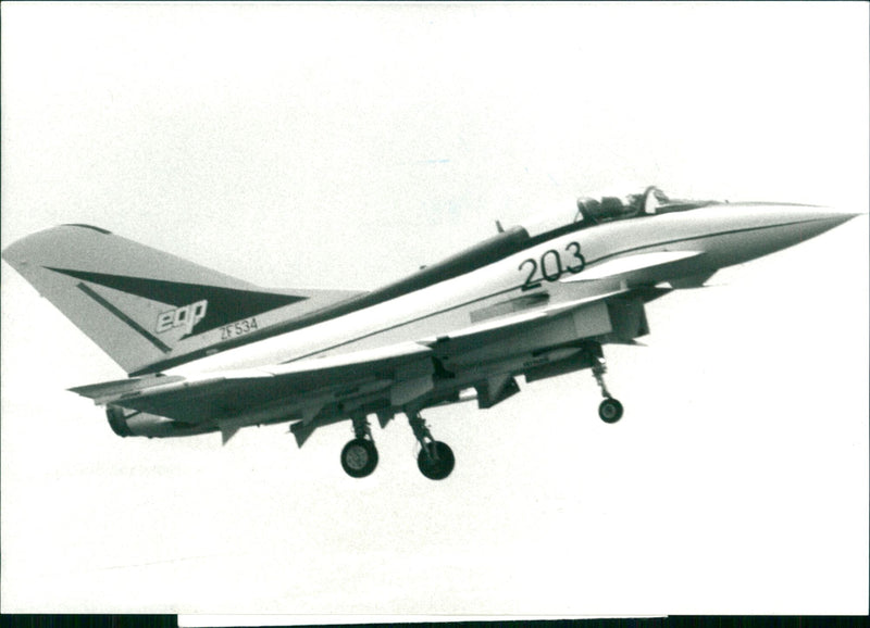 Flyg Fokker - Vintage Photograph