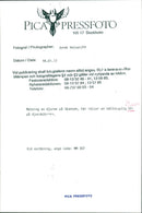 Feeding of animals at Skansen, as well as greeting of animal caretakers - Vintage Photograph