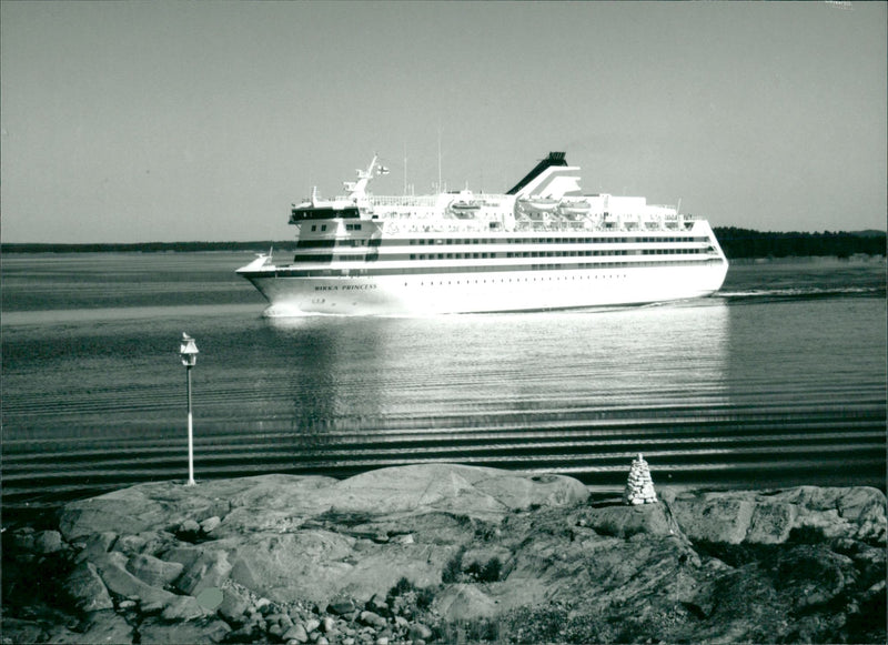 Ship: Birka Princess - Vintage Photograph