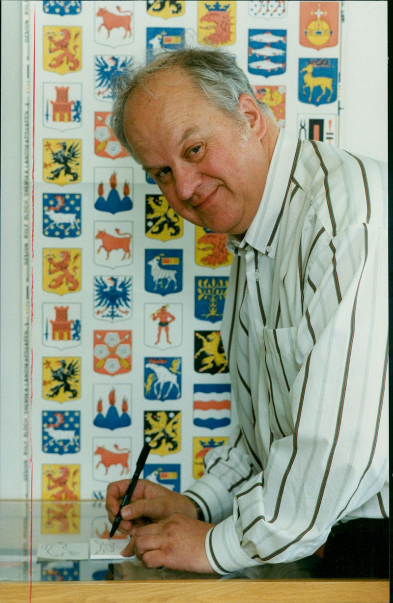 Brother Jacques de Waern has re-signed all Swedish landscape weapons - Vintage Photograph