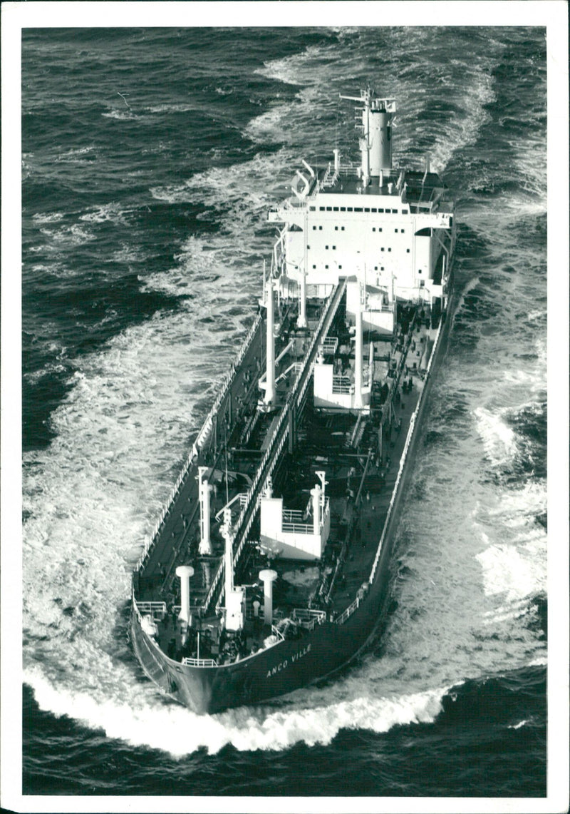 Ship. - Vintage Photograph