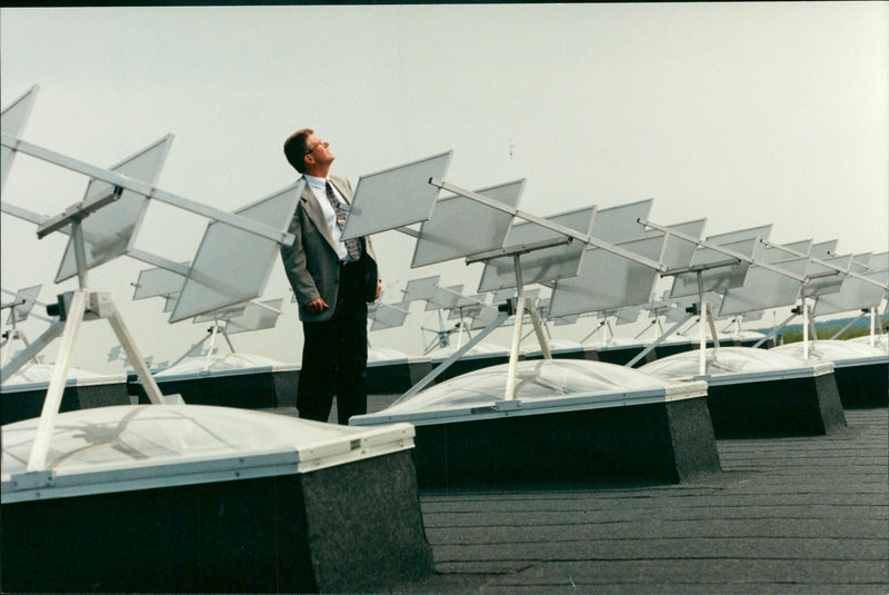 Solar Energy. - Vintage Photograph