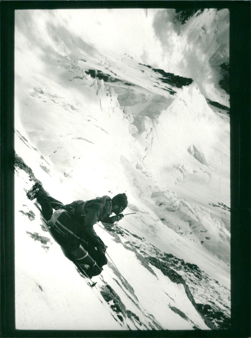 Per-Olof Bergström. Expeditions and Research, Gasherbrum Expedition - 1985 - Vintage Photograph
