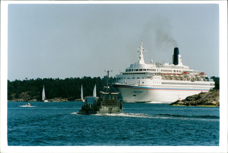 Finnish Ships - Vintage Photograph