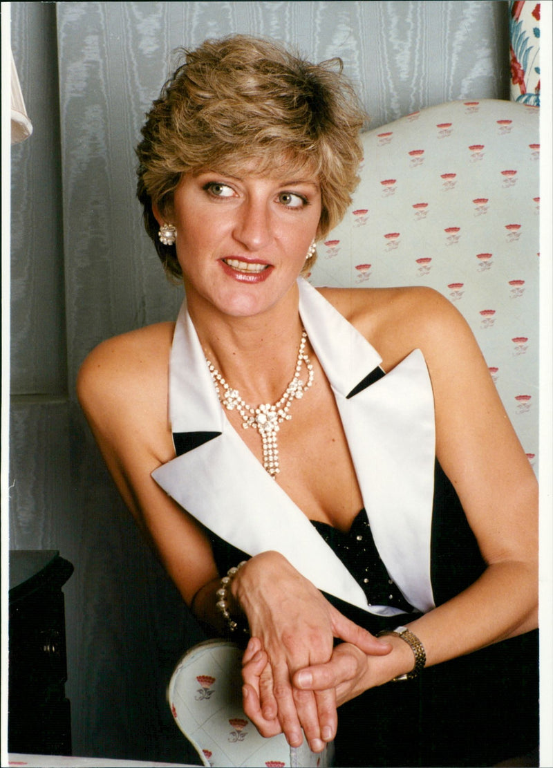 Princess Diana Look-alike - Vintage Photograph