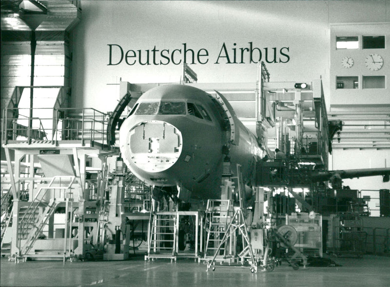 Real FlyG Airbus - Vintage Photograph