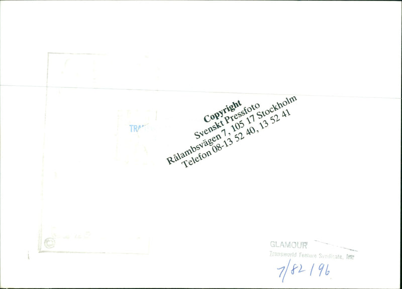 Model wearing a lace trim camisole top - Vintage Photograph