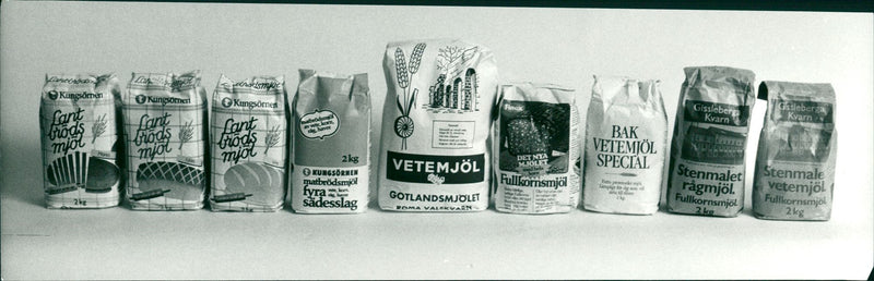 Flour Food Consumption - Vintage Photograph