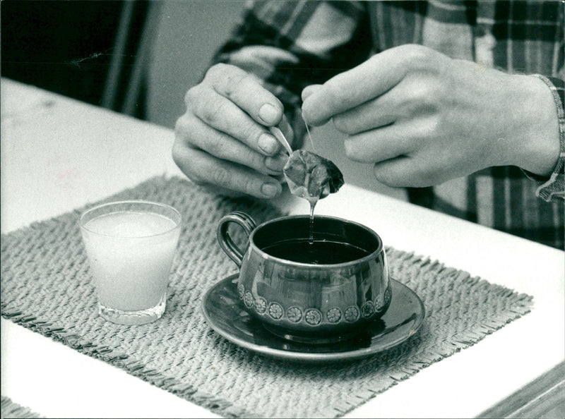 Drinks Juice and Tea - Vintage Photograph