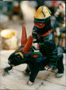 China's dough modelling and clay sculpture. - Vintage Photograph