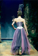 90's fashion - Christian Lacroix presented a delicate and dream-like collection inspired by dreamy Victorian fairy paintings - Vintage Photograph