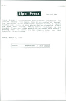 Model on a catwalk in clothing designed by fashion designer Issey Miyake - Vintage Photograph