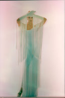 Fashion clothing. Dess and skirt. Paris Fashion Week, Houte Couture Spring/Summer 1997 - Vintage Photograph