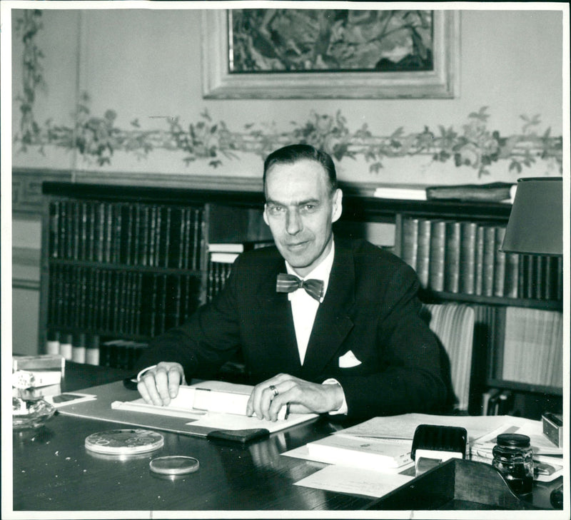 Ake Rusck, SAS formerly CEO - Vintage Photograph