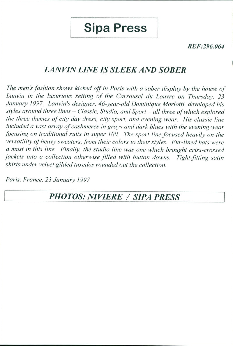 Male model - Vintage Photograph