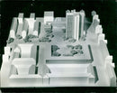 A model of the assessment house - Vintage Photograph