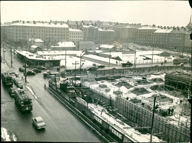 Landscape of Södermalm - Vintage Photograph