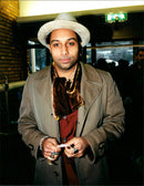 Swedish musician Papa Dee  at the Circus in Stockholm - Vintage Photograph