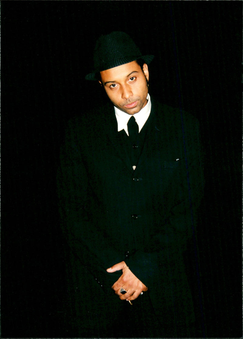 Swedish musician Papa Dee. - Vintage Photograph